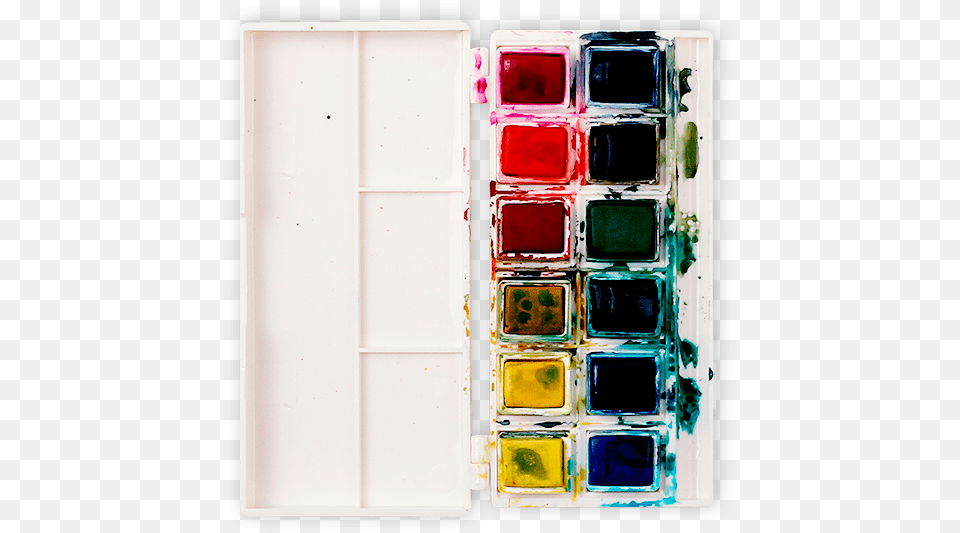 Painting Color Box, Paint Container, Palette Free Png