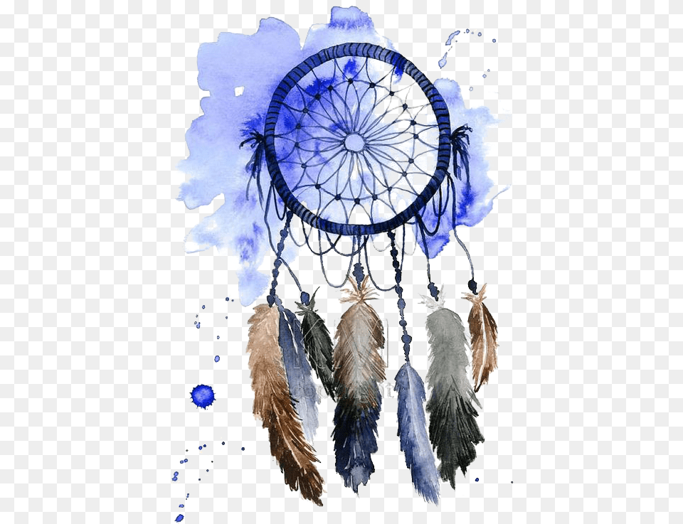 Painting Drawing Transprent Dream Catcher Watercolor Painting, Chandelier, Lamp, Art Free Transparent Png