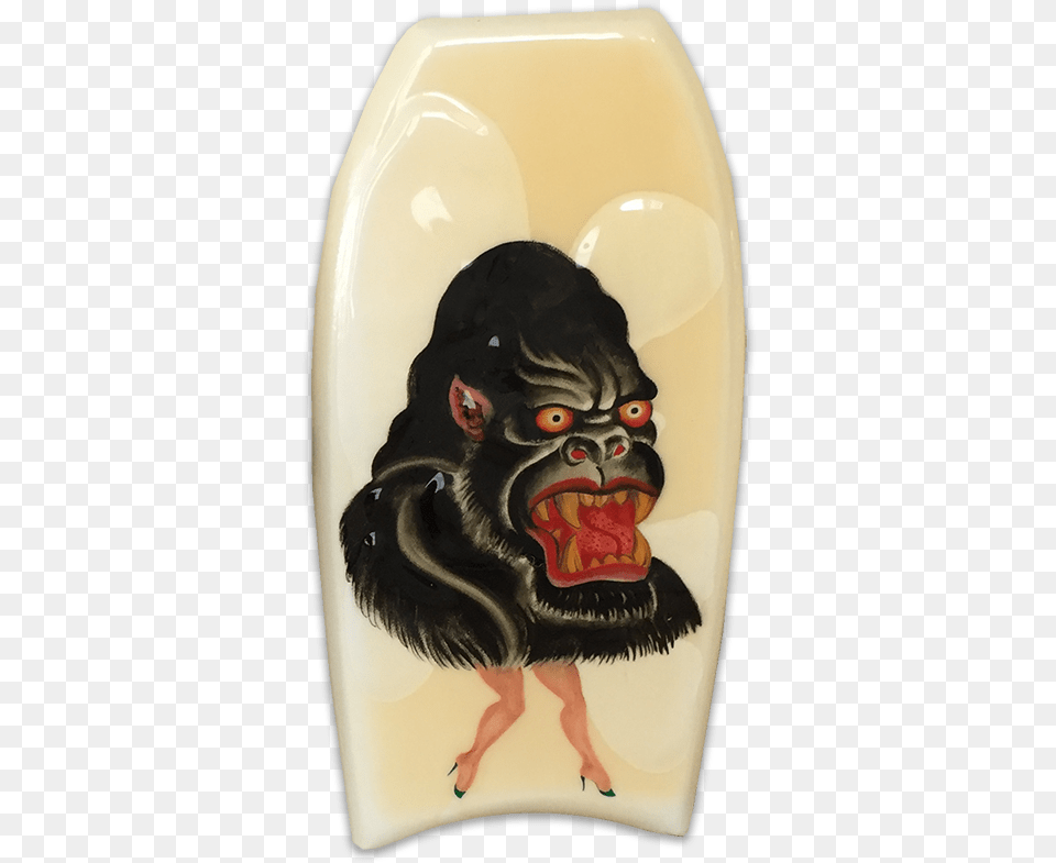 Painting Ed Hardy Gorilla, Animal, Mammal, Monkey, Wildlife Png