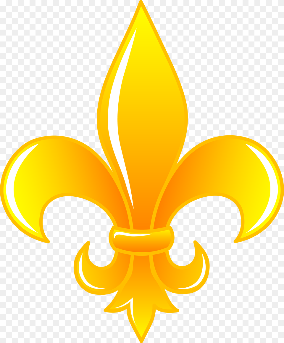 Painting Fleur De Lis Shiny Golden Fleur De Lis, Candle Png