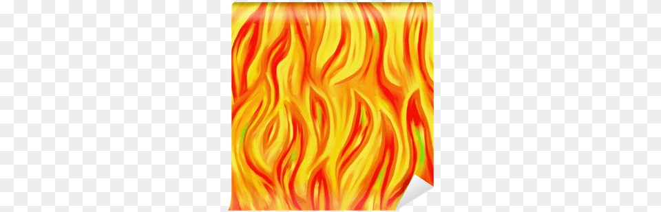 Painting Of Flames, Art, Modern Art, Fire, Flame Png Image