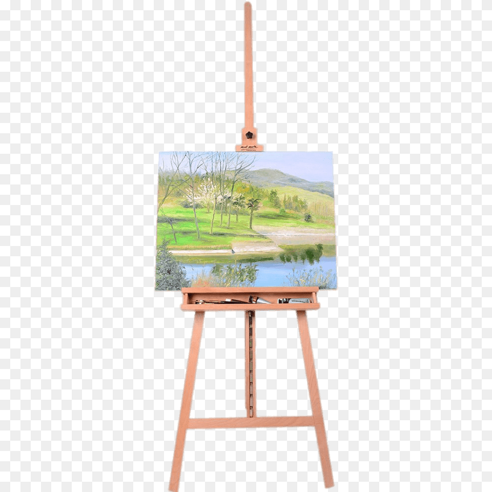 Painting On Easel, Canvas, Art Free Transparent Png