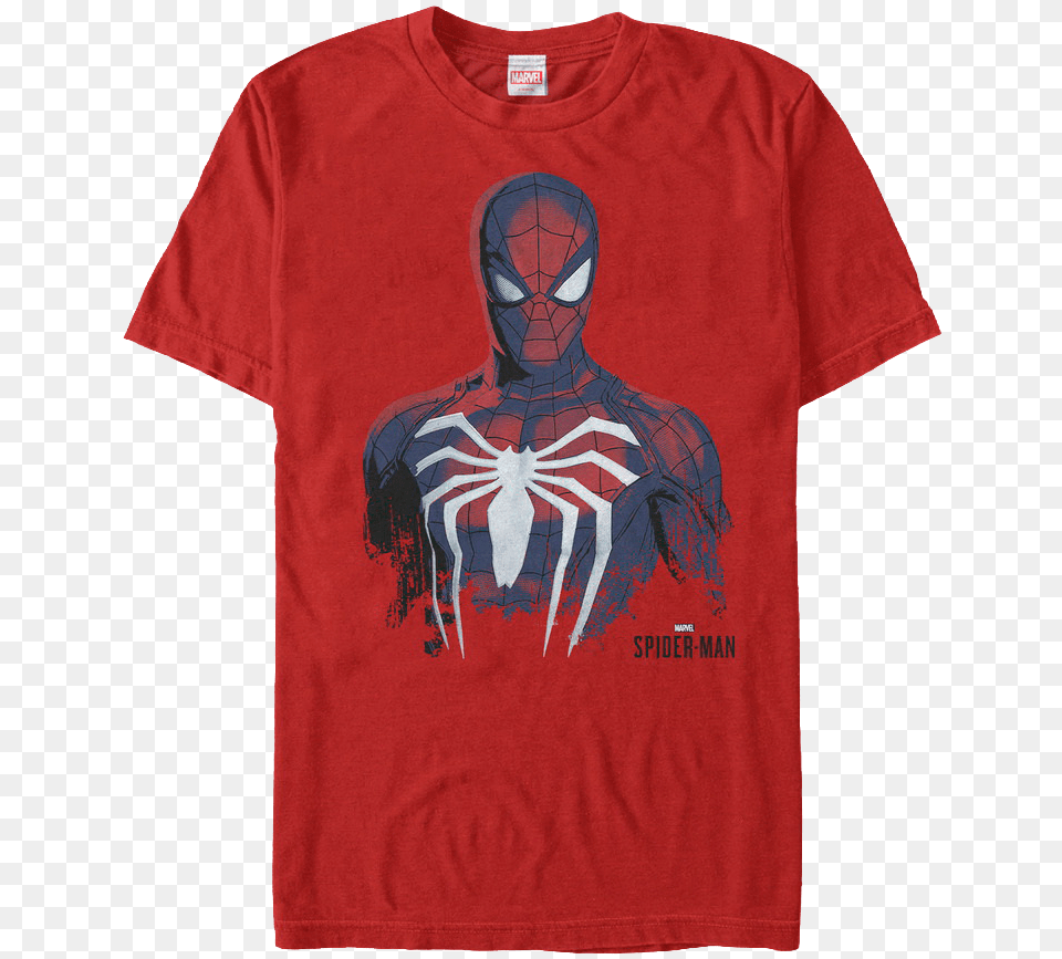 Painting Spider Man T Shirt Spider Man, Clothing, T-shirt, Adult, Female Png