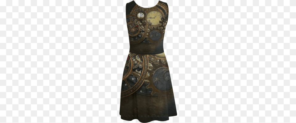 Painting Steampunk Clocks And Gears Atalanta Sundress Steampunk Clocks Wall Tapestry Small 51quot X 60quot By, Clothing, Dress, Evening Dress, Formal Wear Free Png Download