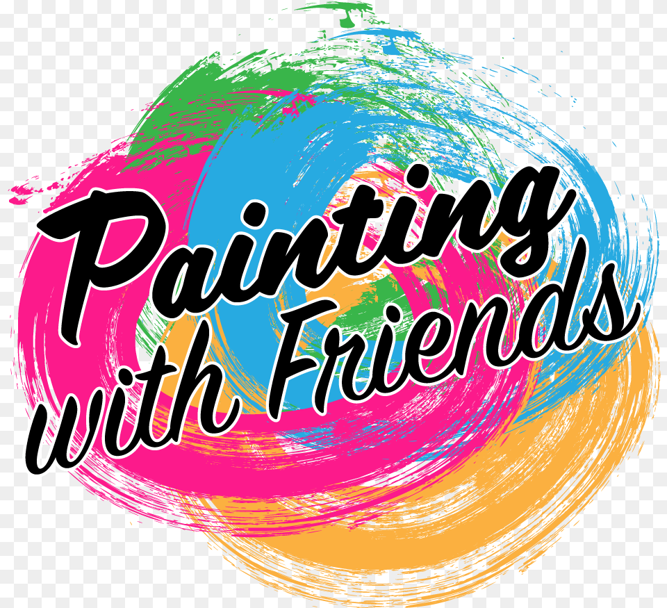 Painting With Friends Brownwood Graphic Design, Art, Graphics, Text Free Png