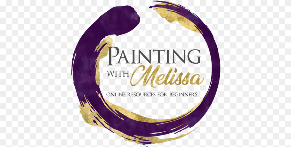 Painting With Melissa Online Resources For Beginners Painting, Purple, Logo Free Png