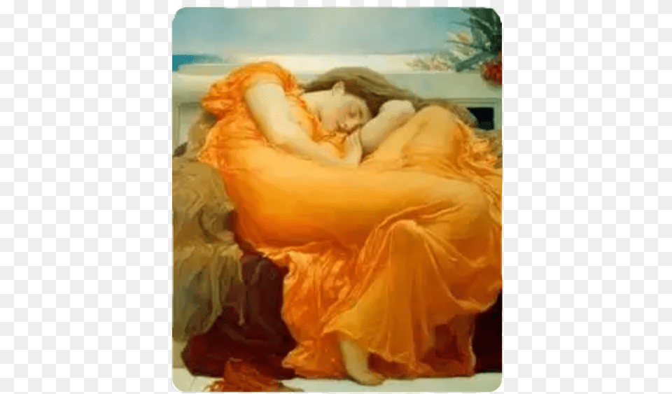 Painting Woman Sleep Orange Freetoedit Scfamouspainters Famous Sleeping Women Art, Person, Romantic Png