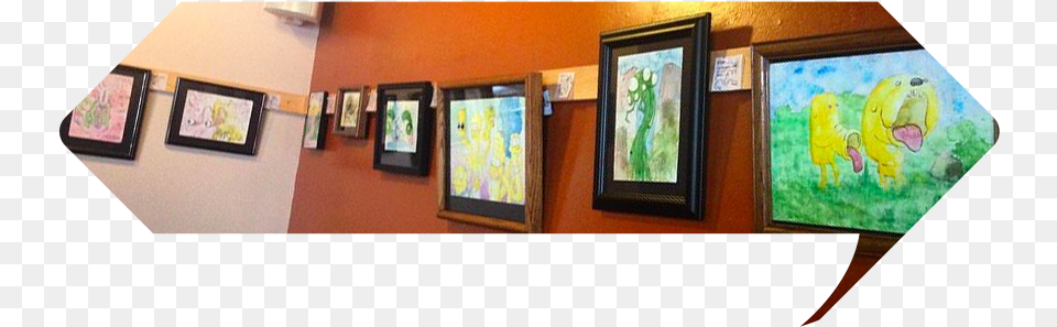 Paintings At Kiss Cafe In Ballard Vernissage, Art, Art Gallery, Photo Frame, Painting Png Image