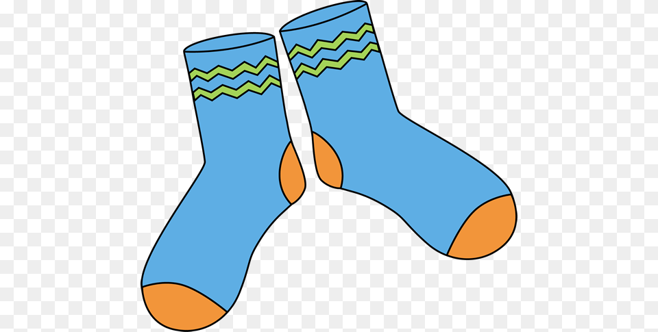 Pair Of Blue Socks Clip Art, Clothing, Hosiery, Sock, Appliance Free Png