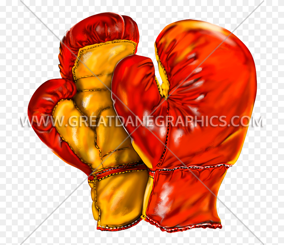 Pair Of Boxing Gloves Production Ready Artwork For T Shirt Boxing Glove, Clothing, Person, Sport Png Image
