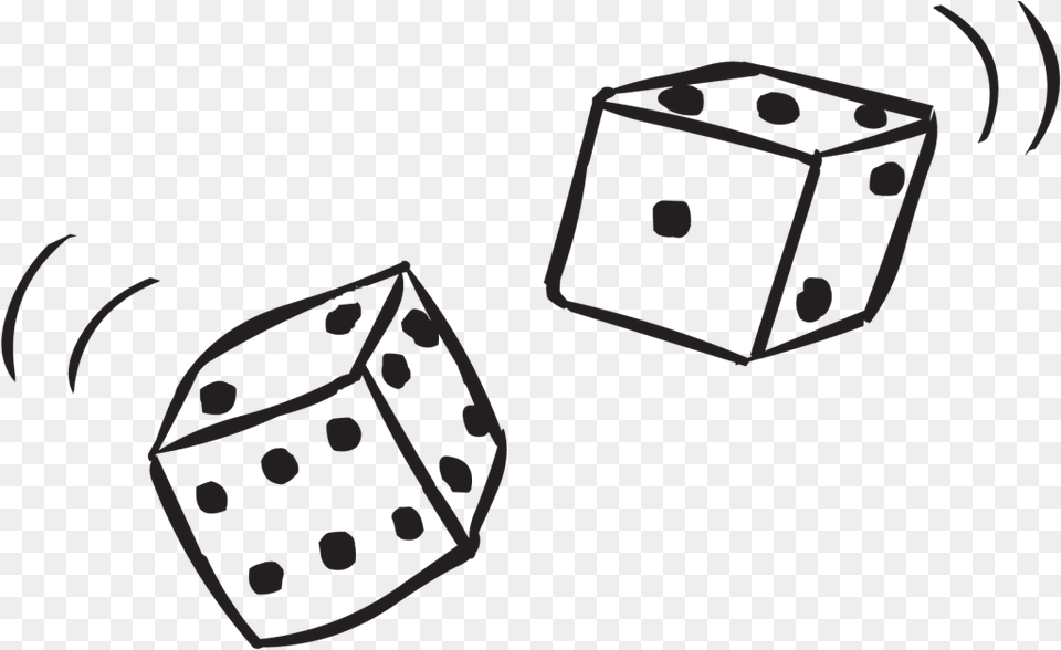 Pair Of Dice Being Rolled In Double Dice Game Png