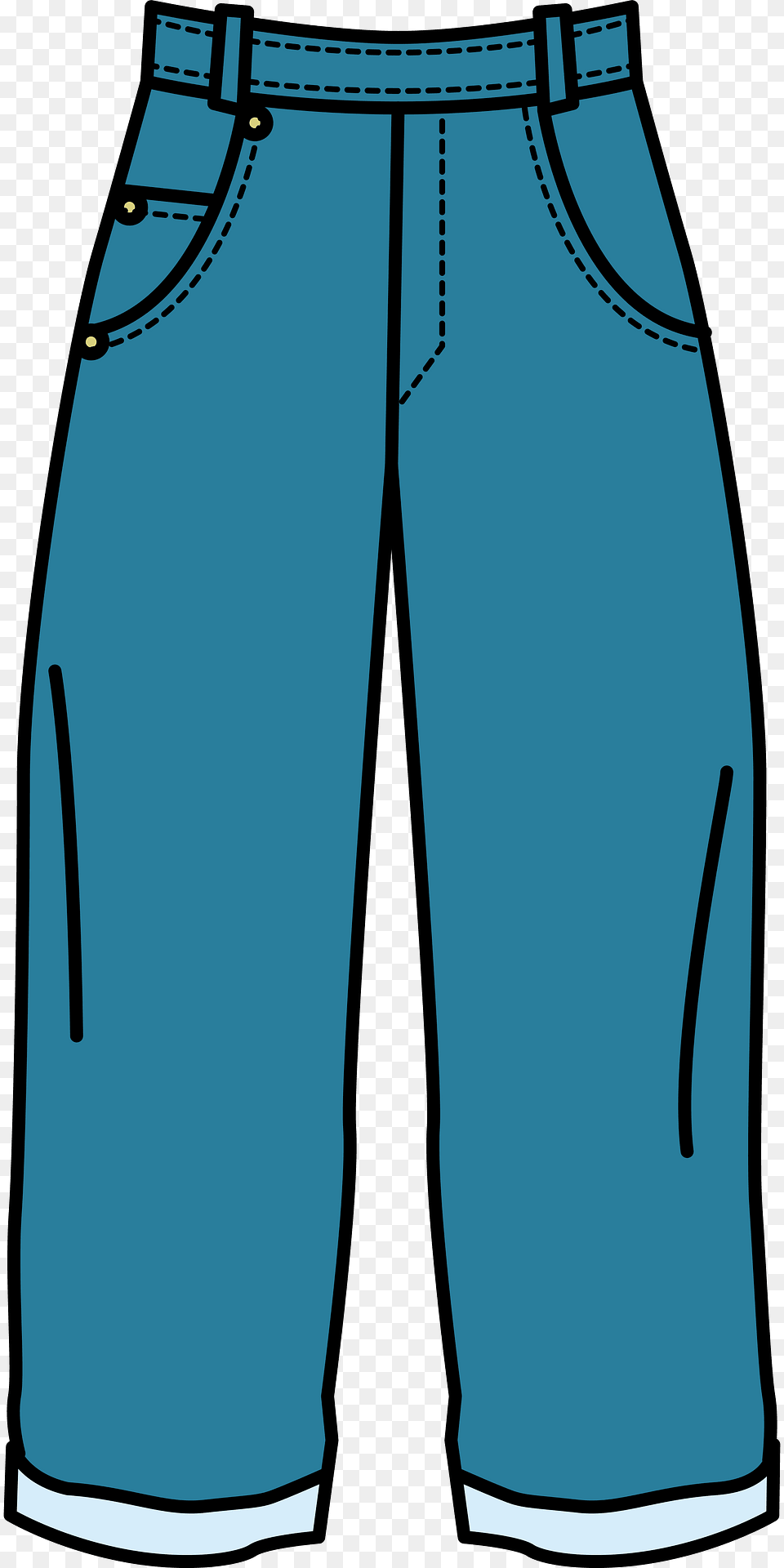 Pair Of Jeans Medium Blue Clipart, Clothing, Pants, Shorts, Gas Pump Free Png Download