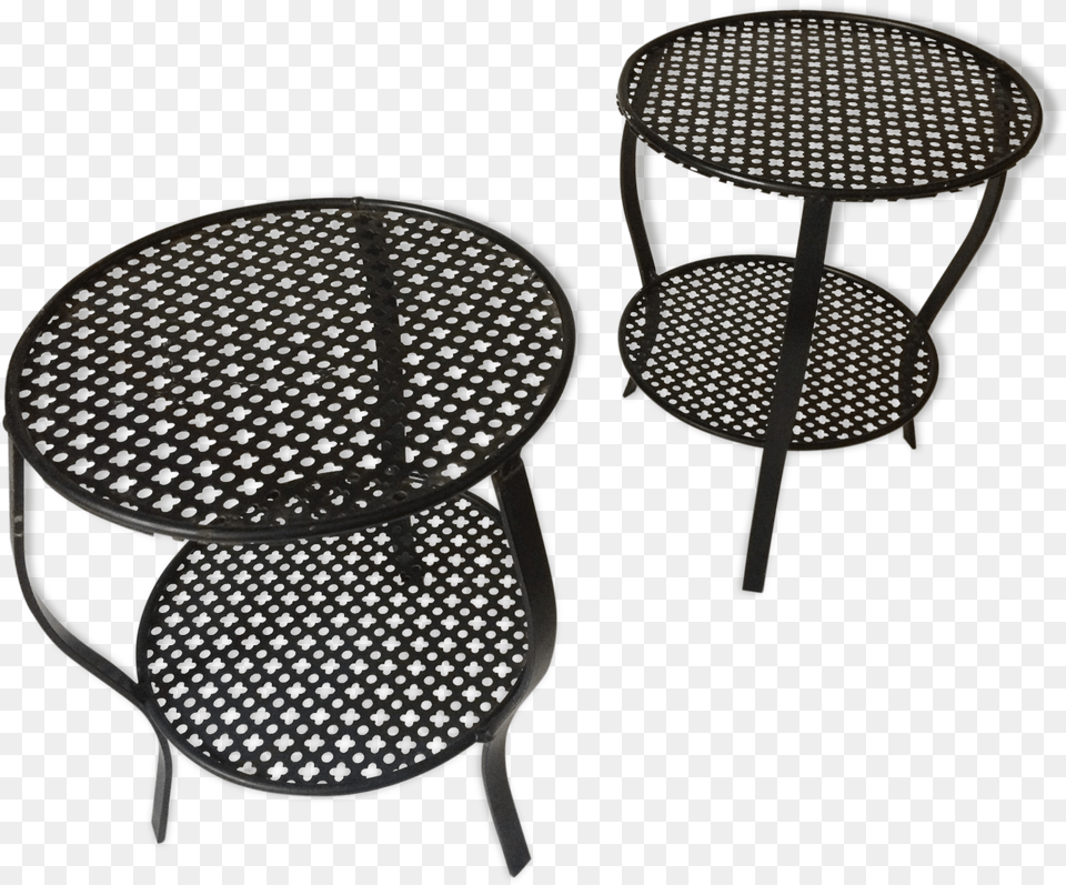 Pair Of Perforated Metal Plant Holderssrc Https Chair, Coffee Table, Furniture, Table, Electronics Free Transparent Png
