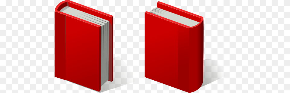 Pair Of Red Books Clip Art, Book, Publication, Mailbox, Dynamite Free Png Download