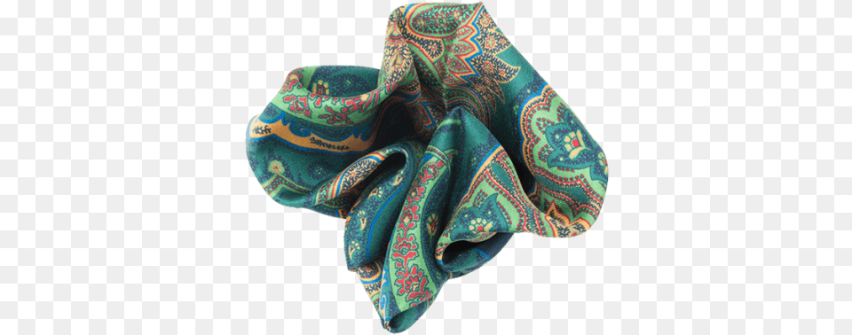 Paisley, Pattern, Silk, Clothing, Scarf Free Png Download