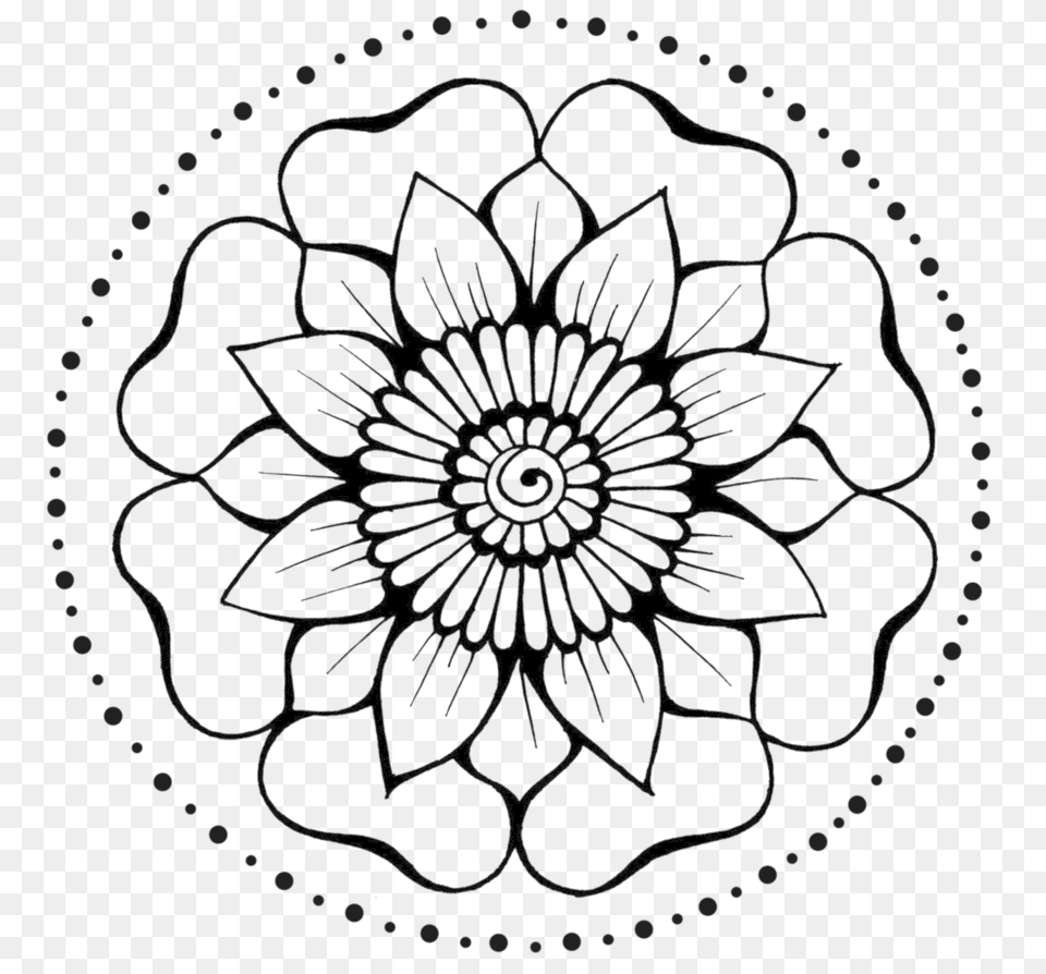 Paisley Border Clip Art, Dahlia, Flower, Pattern, Plant Free Transparent Png