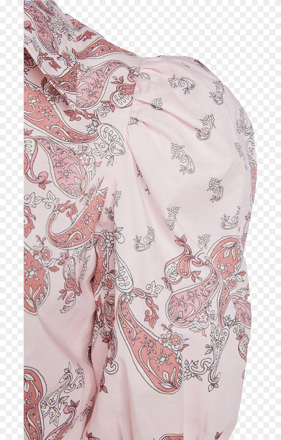 Paisley Cotton Shirt In Colour Parfait Pink Pattern, Adult, Female, Person, Woman Free Transparent Png