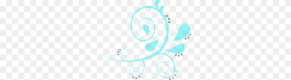 Paisley Curves Blue Clip Art For Web, Floral Design, Graphics, Pattern, Spiral Free Transparent Png