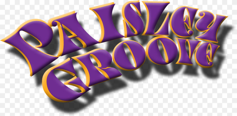 Paisley Groove Calligraphy, Purple, Dynamite, Weapon, Text Png