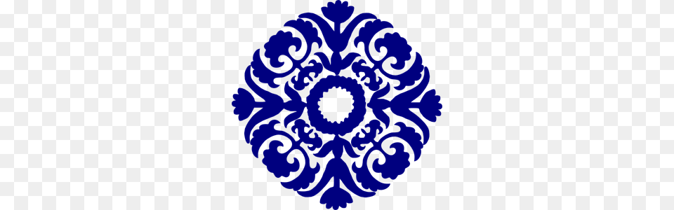 Paisley Tile Navy Blue Clip Art For Web, Floral Design, Graphics, Pattern, Home Decor Png Image