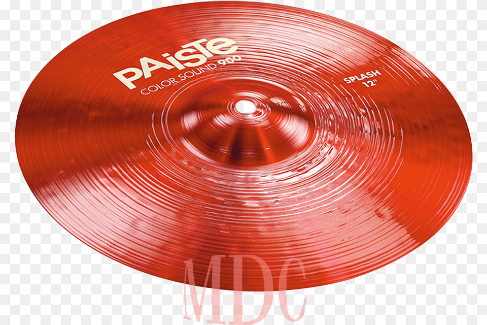 Paiste Color Sound Cymbal 900 Red Splash 12 Music Paiste 900 Color Sound 16 Blue, Disk, Musical Instrument Png