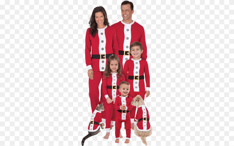 Pajamagram Santa Suit Christmas Matching Family Pajama Family Christmas Pajamas Santa, Sleeve, Person, People, Long Sleeve Png Image