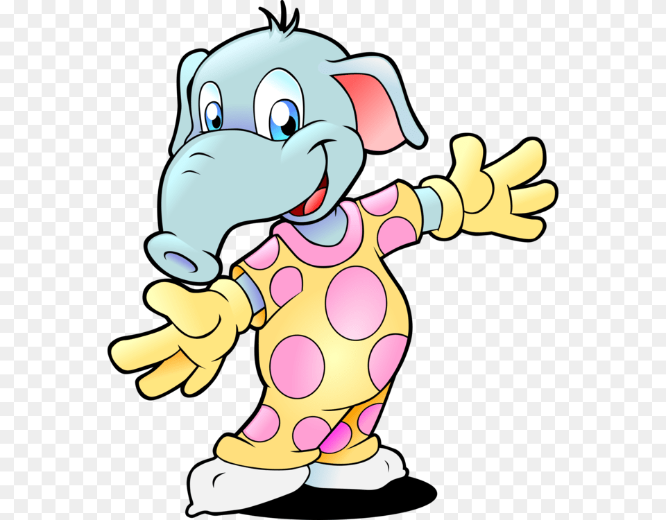 Pajamas Child Elephantidae Dress Download, Cartoon, Dynamite, Weapon Png