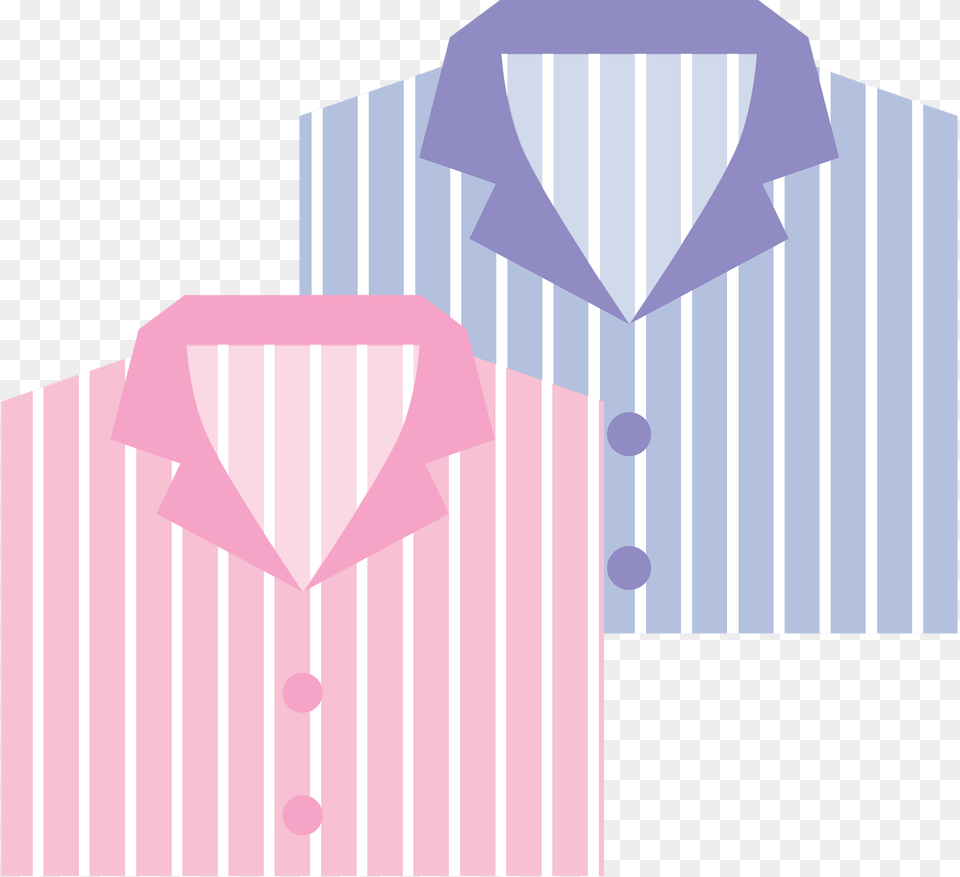Pajamas Shirts Clipart, Clothing, Dress Shirt, Shirt, Vest Free Png