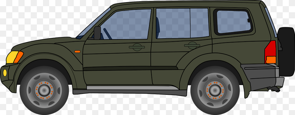 Pajero 2005 Clipart, Wheel, Machine, Car, Vehicle Png Image