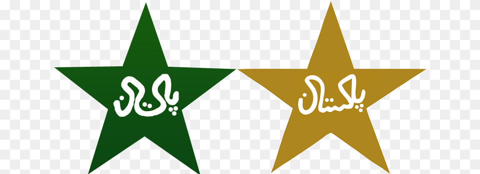 Pakistan Cricket Logo Pakistan Cricket Team Logo, Star Symbol, Symbol, Nature, Night Free Transparent Png