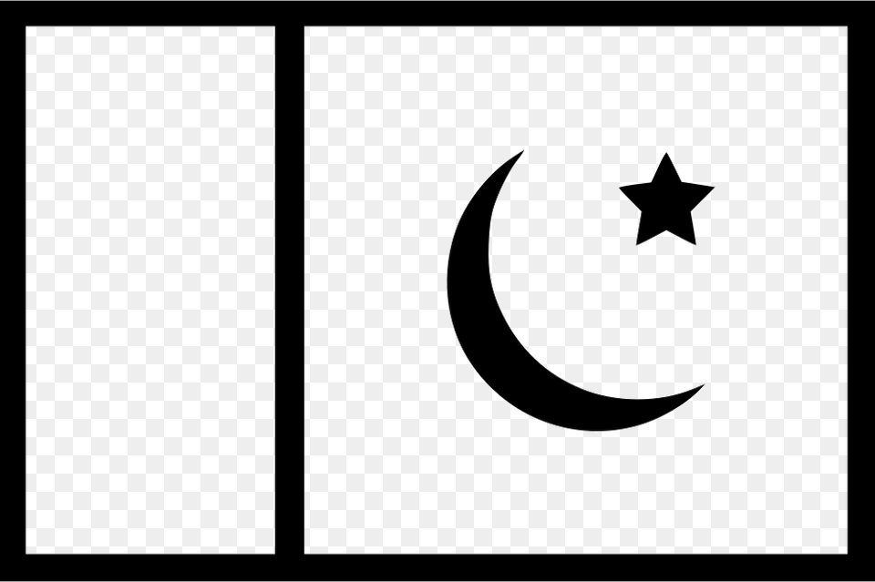 Pakistan Flag Icon Free Download, Star Symbol, Symbol, Animal, Fish Png