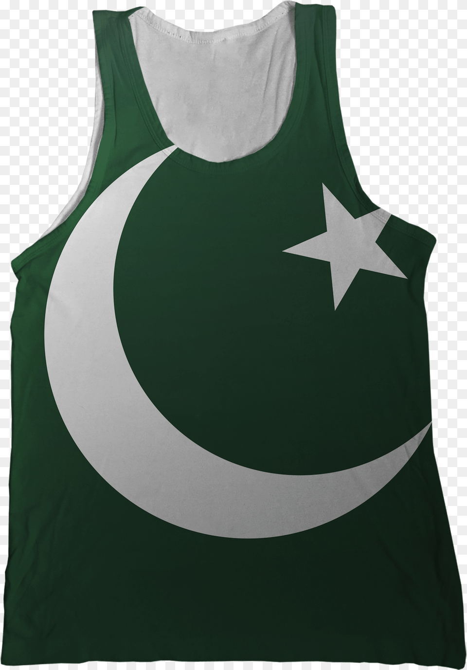 Pakistan Flag Tank Top Flag Of Pakistan, Clothing, Tank Top Free Png Download
