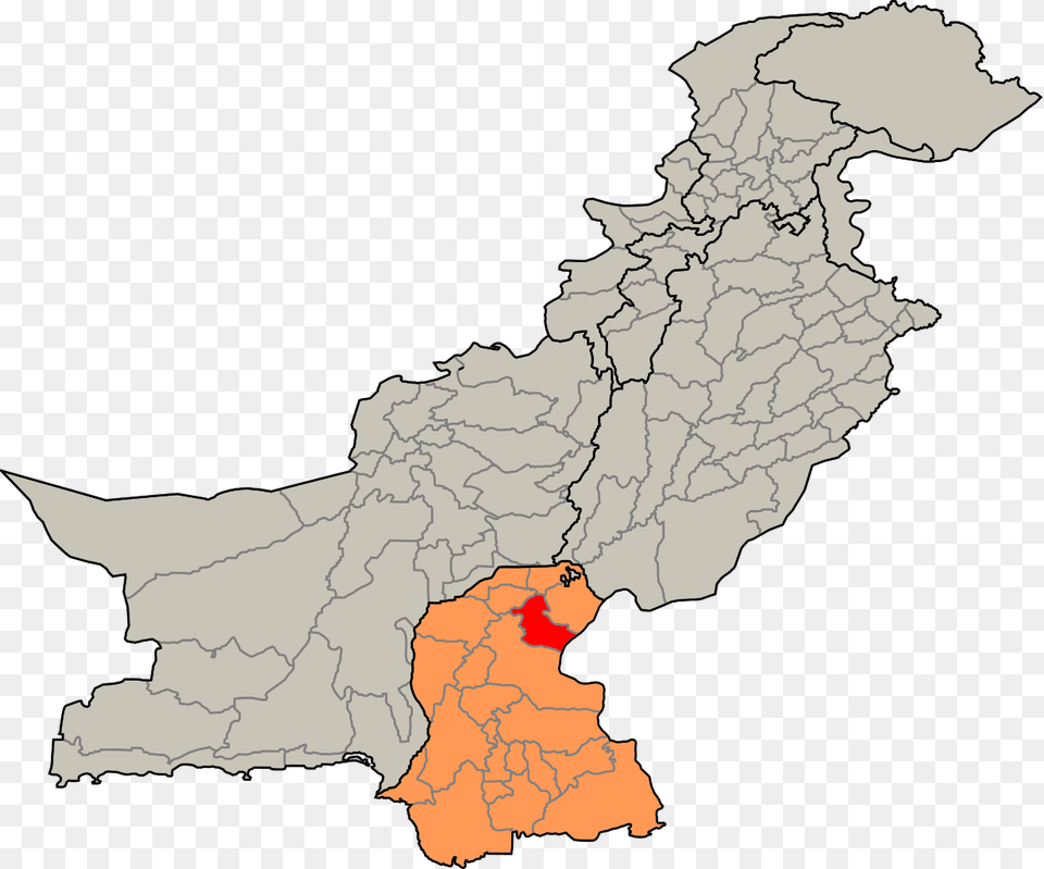 Pakistan Map With Districts, Atlas, Chart, Diagram, Plot Free Png Download