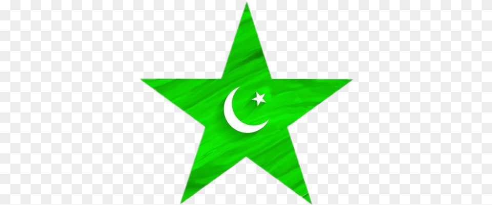 Pakistan Star Logo Flag Icon Green Sticker By Mrmwsk Language, Star Symbol, Symbol Png Image