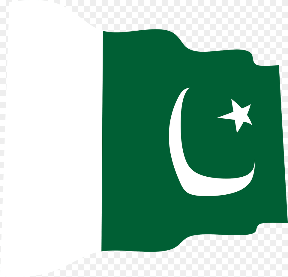 Pakistan Wavy Flag Clipart, Pakistan Flag, Animal, Fish, Sea Life Png