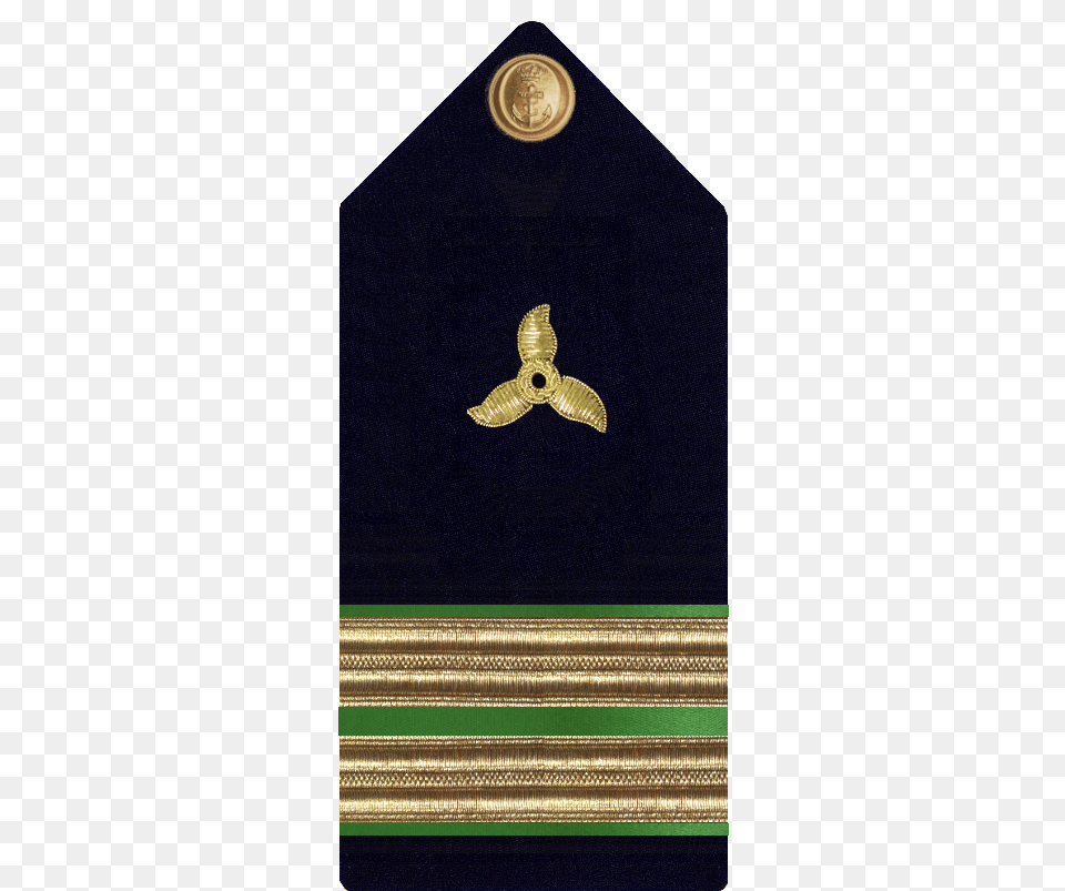 Pala De Capitn De Mquinas De La Armada Navy, Badge, Logo, Symbol, Gold Png