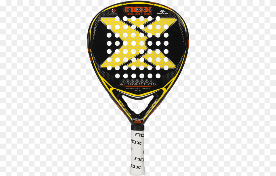 Pala De Pdel Nox Attraction A Nox Stinger Elite Pro, Racket, Sport, Tennis, Tennis Racket Png Image