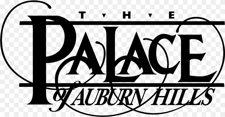 Palace Of Auburn Hills Logo, Gray Free Png Download