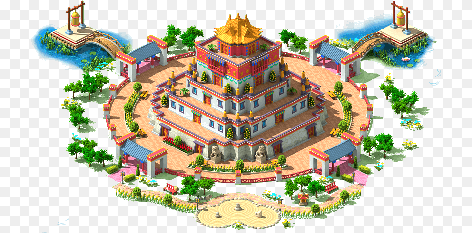 Palace Of Five Stars L6 Illustration, Architecture, Building, City, Castle Free Png