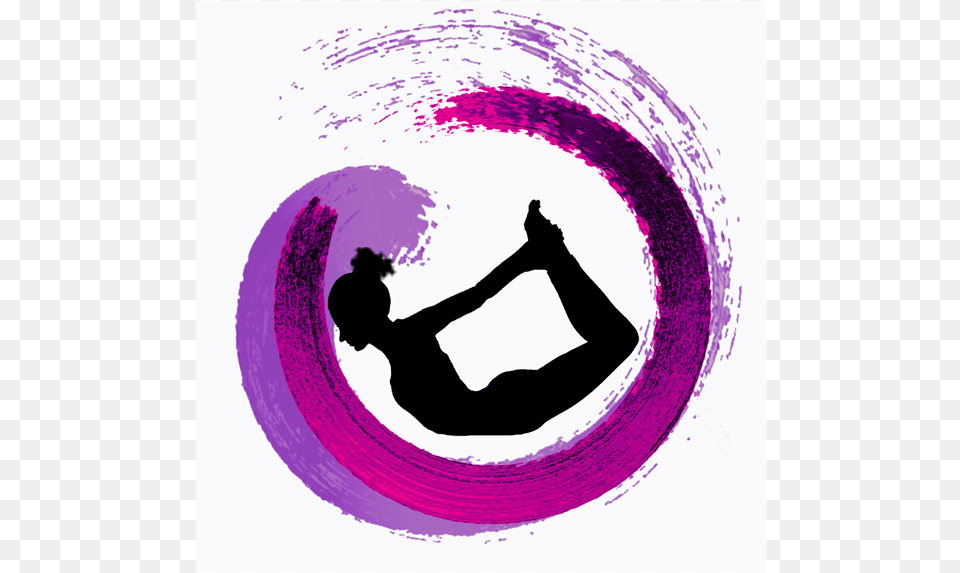 Palace Pilates Logo Circle Graphic Design, Purple, Person Free Transparent Png