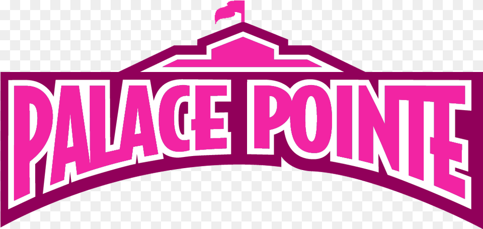 Palace Pointe Pink Logo Palace Pointe, Purple, Light, Text Free Png Download