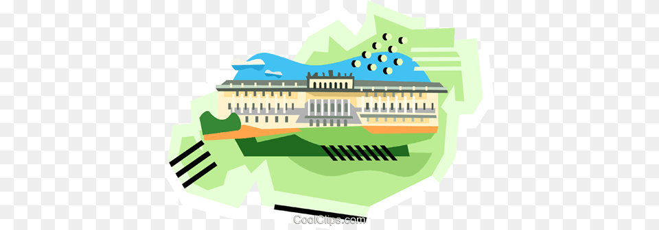 Palace Vienna Royalty Vector Clip Art, Architecture, Building, Castle, Fortress Free Transparent Png