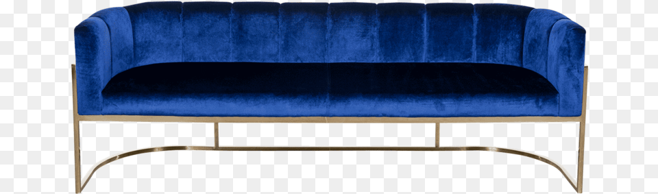 Paladin Banquette Royal Blue Studio Couch, Furniture Free Png