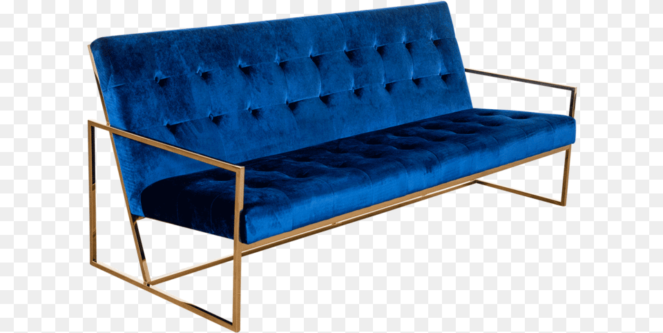 Paladin Sofa Royal Blue, Bench, Couch, Furniture Png