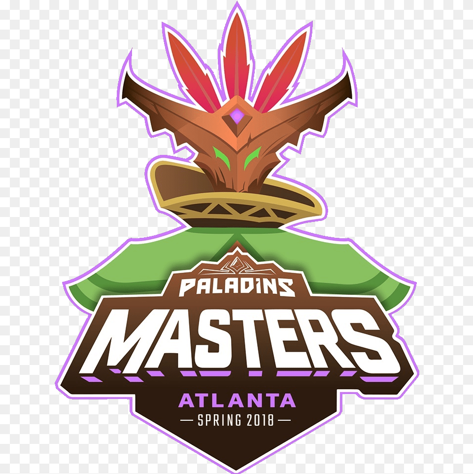 Paladins Masters 2018 Paladins Masters, Emblem, Logo, Symbol, Advertisement Free Transparent Png