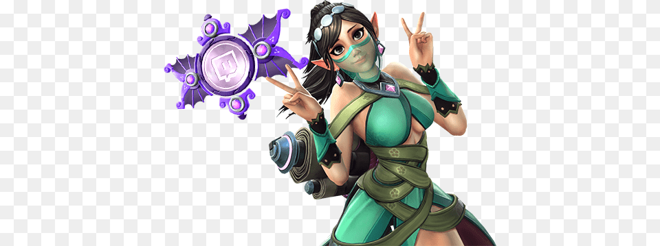 Paladins Realm Royale Character Transparent, Book, Comics, Publication, Adult Png