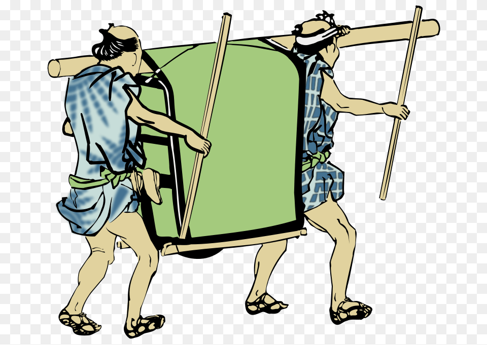 Palanquin, Cleaning, Person, Sword, Weapon Free Transparent Png