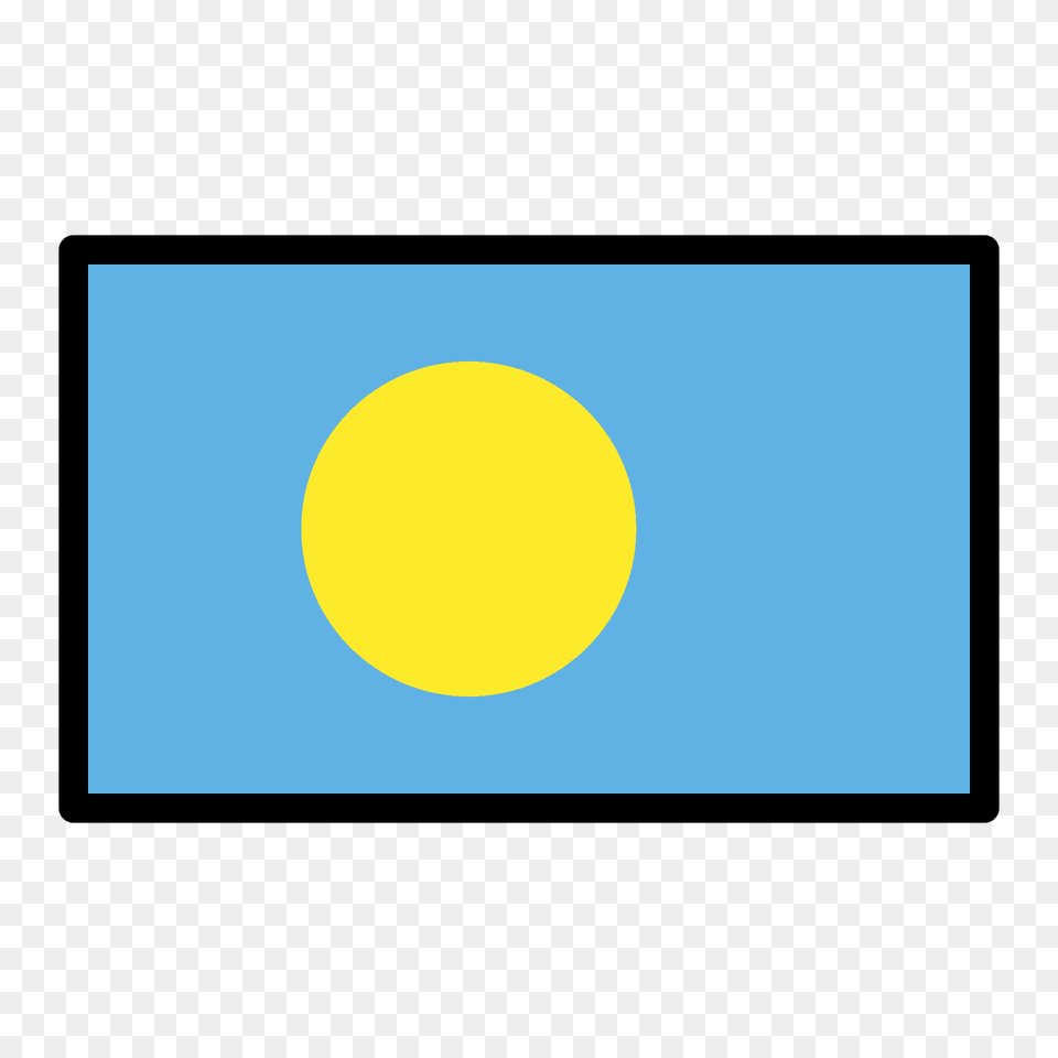 Palau Flag Emoji Clipart, Nature, Outdoors, Astronomy, Moon Free Transparent Png