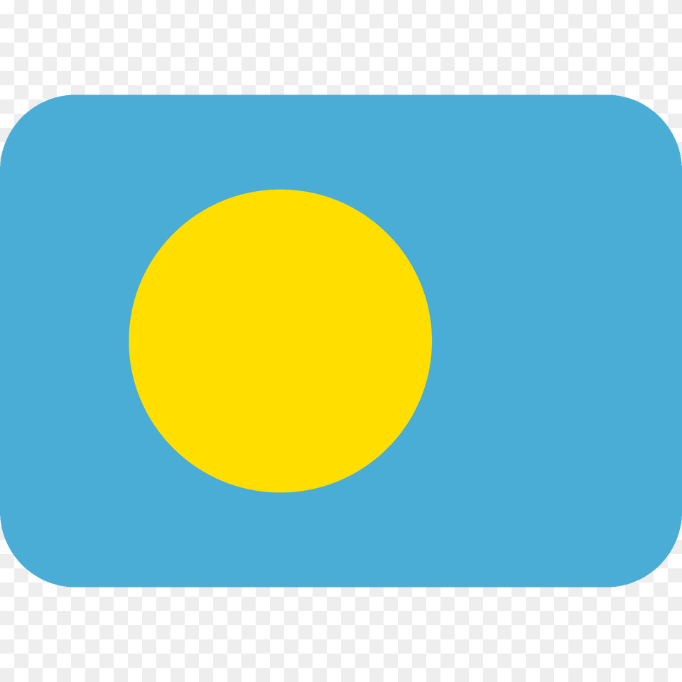 Palau Flag Emoji Clipart, Sphere, Nature, Outdoors, Sky Free Png