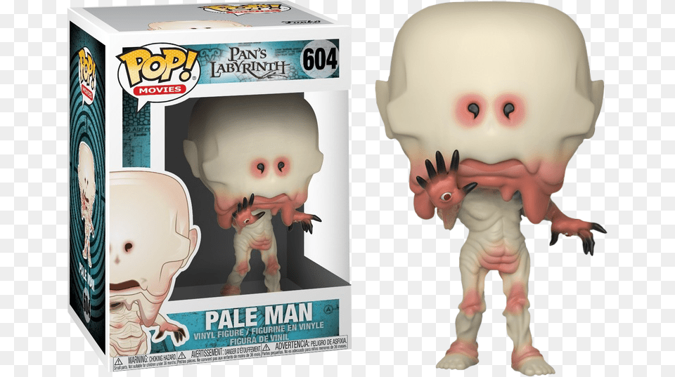 Pale Man Pop Figure Pan39s Pale Man Funko Pop, Alien, Baby, Person, Face Png
